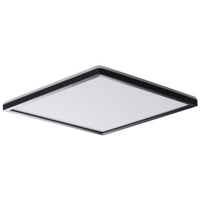 LED-Deckenleuchte für Badezimmer AZPO LED/22W/230V 42x42 cm IP54 schwarz