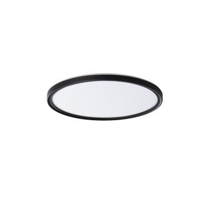 LED-Deckenleuchte AZPO LED/11,8W/230V 3000/4000/6000K Ø 22,5 cm IP54 schwarz