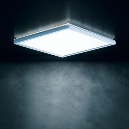 LED Deckenleuchte AZPO LED/22W/230V 3000/4000/6000K 42x42 cm IP54 weiß