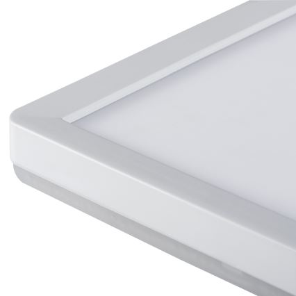 LED Deckenleuchte AZPO LED/22W/230V 3000/4000/6000K 42x42 cm IP54 weiß