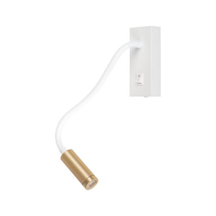 Flexible LED-Lampe TONIL LED/3,3W/230V weiß/gold