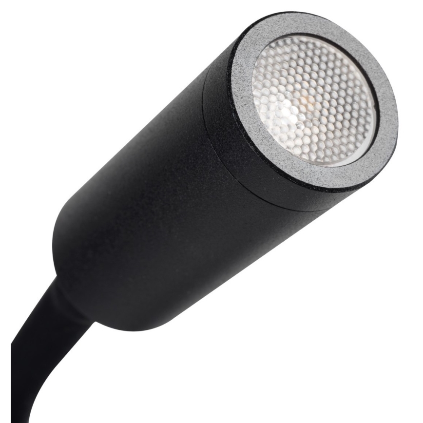LED Flexibles Leselicht TONIL LED/2,7W/230V schwarz