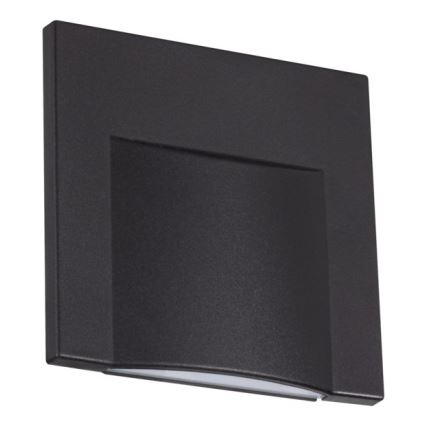 LED Treppenleuchte ERINUS LED/0,8W/12V 4000K schwarz