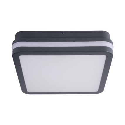 LED-Außenleuchte mit Sensor BENO LED/24W/230V IP54 grau
