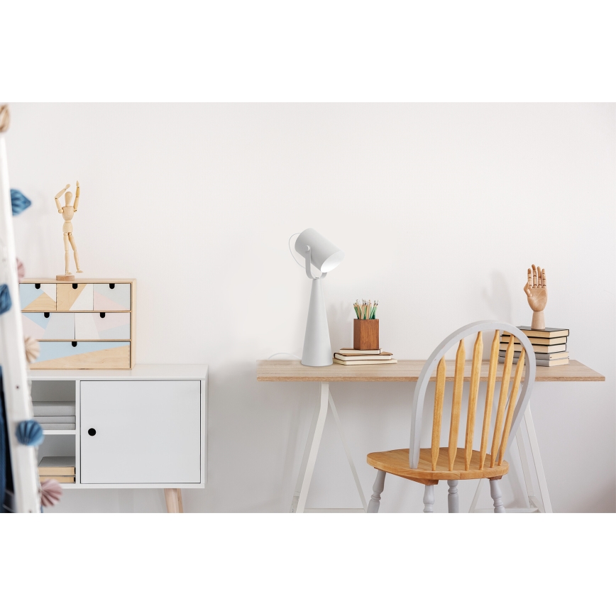 Tischlampe LARATA 1xE27/5W/230V weiß