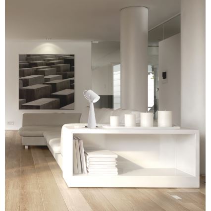 Tischlampe LARATA 1xE27/5W/230V weiß