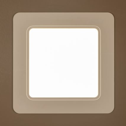 LED Badezimmer-Einbauleuchte TAVO LED/12W/230V 3000/4000/6000K 14,5x14,5 cm IP44 weiß