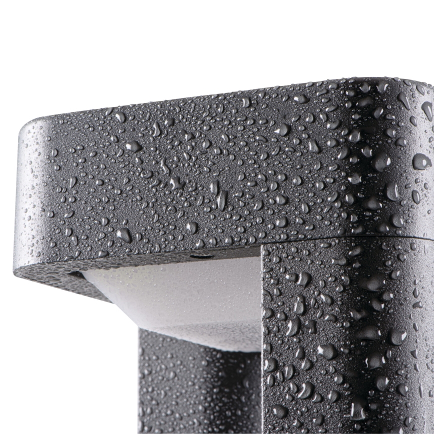 Außenwandleuchte PEVO 1xGX53/11W/230V IP44 Anthrazit