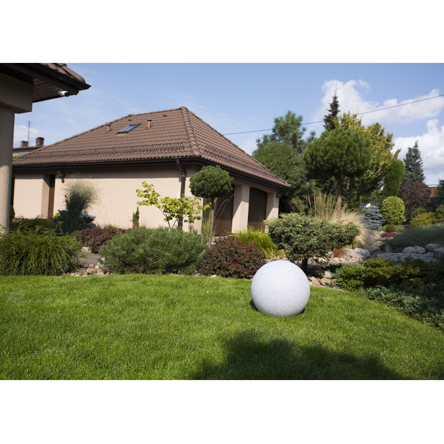 Außenleuchte STONO 1xE27/25W/230V Ø 49 cm IP65