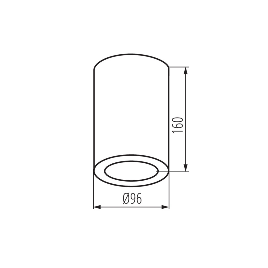 Badezimmerstrahler AQILO 1xE27/20W/230V IP65 anthrazit