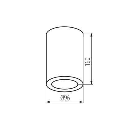 Badezimmerstrahler AQILO 1xE27/20W/230V IP65 weiß
