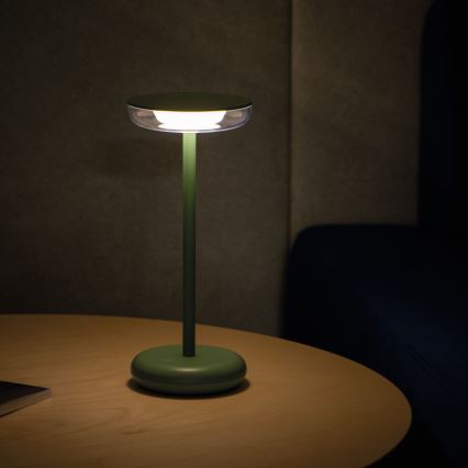 LED-dimmbare Akku-Lampe FLUXY LED/1,7W/1800 mAh IP44 grün