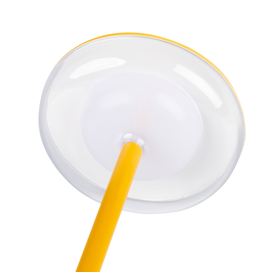 Dimmbare, wiederaufladbare LED-Lampe FLUXY LED/1,7W/1800 mAh IP44 gelb