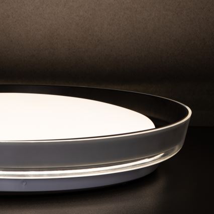LED-Deckenleuchte NIFU LED/17,8W/230V d 43 cm weiß/schwarz