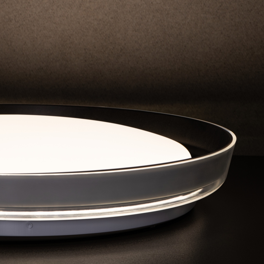 LED-Deckenleuchte NIFU LED/17,8W/230V d 43 cm weiß/schwarz