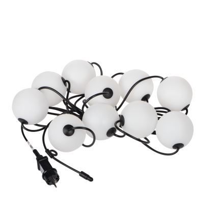 Dekorative LED-Outdoor-Kette GARLAND STONO 10xLED/10W/230V 6m IP67