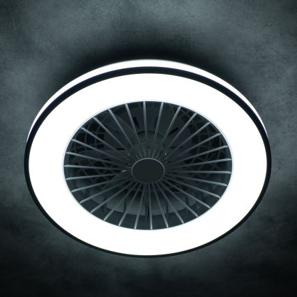 Dimmbare LED-Deckenleuchte mit Ventilator PLAVE LED/48W/230V 3000/4000/6500K + Fernbedienung