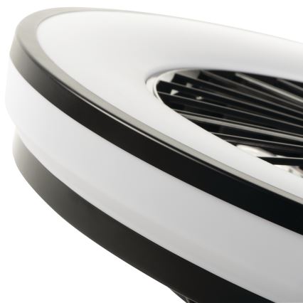 Dimmbare LED-Deckenleuchte mit Ventilator PLAVE LED/48W/230V 3000/4000/6500K + Fernbedienung