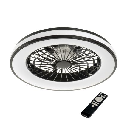 Dimmbare LED-RGBW-Deckenleuchte mit Ventilator PLAVE LED/48W/230V 3000/4000/6500K + Fernbedienung