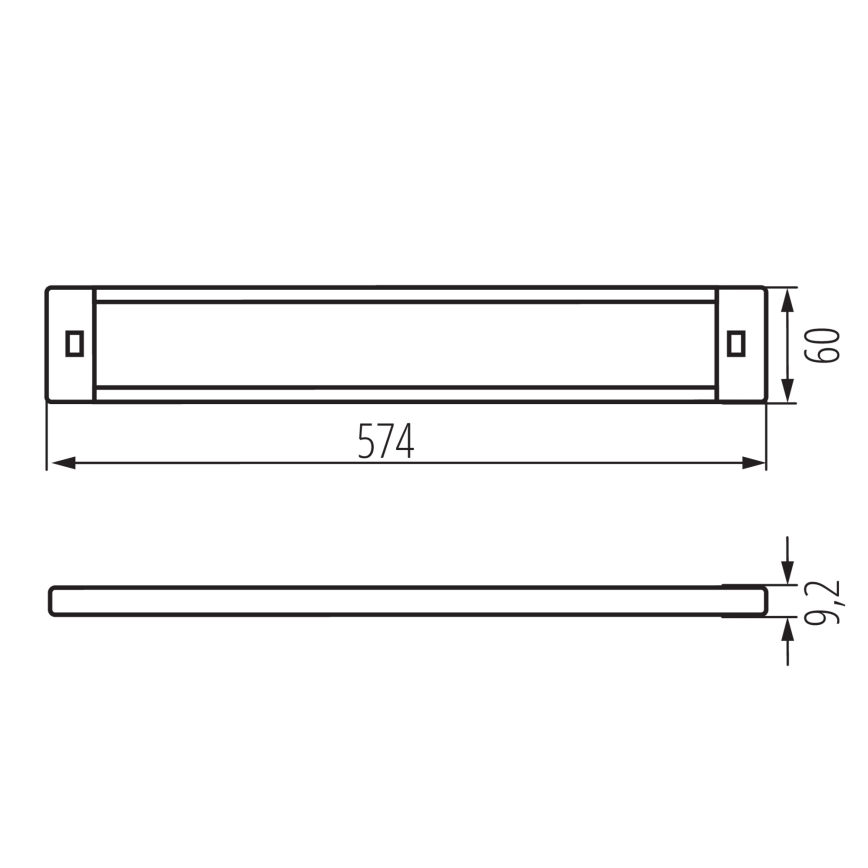Dimmbare LED-Möbelbeleuchtung mit Bewegungssensor DAXA LED/9W/24V 3000/4000/5500K
