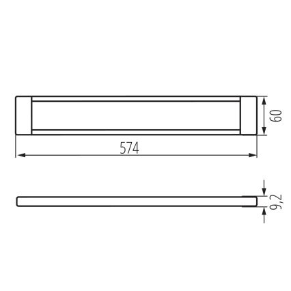 LED dimmbares Möbelbeleuchtungsset DAXA LED/9W/24V 3000/4000/5500K