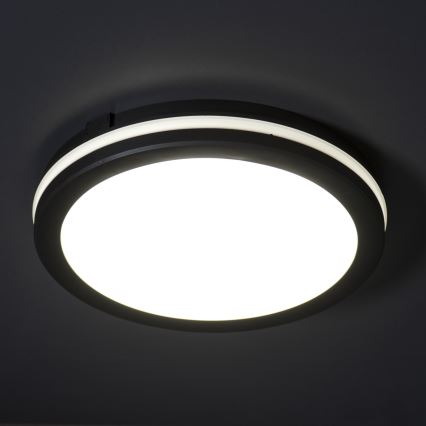 LED-Deckenleuchte für den Außenbereich BENO E LED/30W/230V 3000/4000/6500K d 30 cm IP65 schwarz
