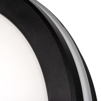 LED-Deckenleuchte für den Außenbereich BENO E LED/30W/230V 3000/4000/6500K d 30 cm IP65 schwarz