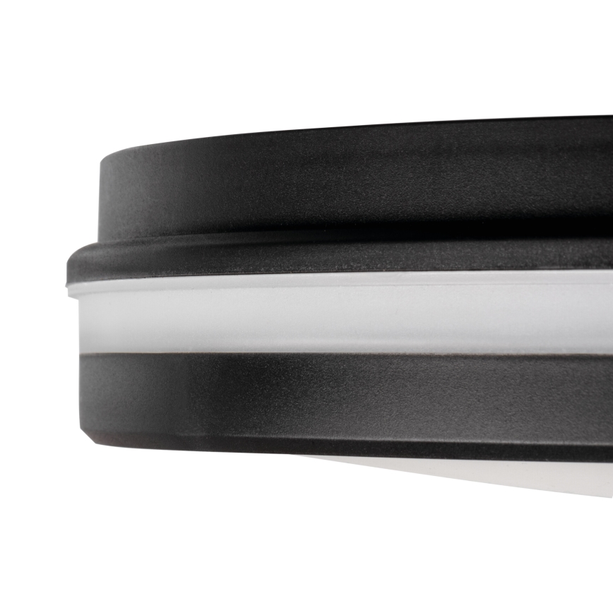 LED-Deckenleuchte für den Außenbereich BENO ECO LED/40W/230V 3000/4000/6500K d 40 cm IP65 schwarz