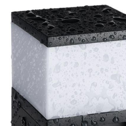 Außenwandleuchte DASTEN 1xG9/11W/230V IP44 Schwarz