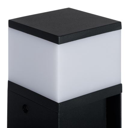 Außenleuchte mit 2 Steckdosen DASTEN 1xG9/11W/230V 30 cm IP44 schwarz