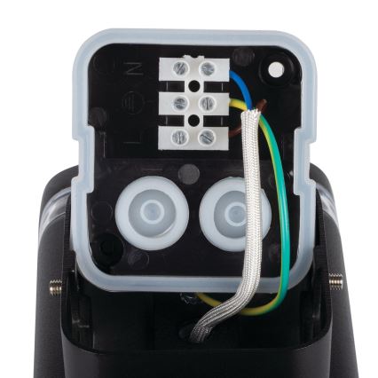 Outdoor-Wandleuchte ZEVI 2xGU10/10W/230V IP54 anthrazit