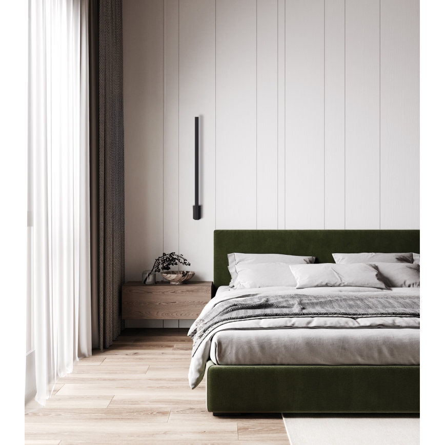 LED Außenwandleuchte YALTE LED/10W/230V 3000K IP54 Schwarz