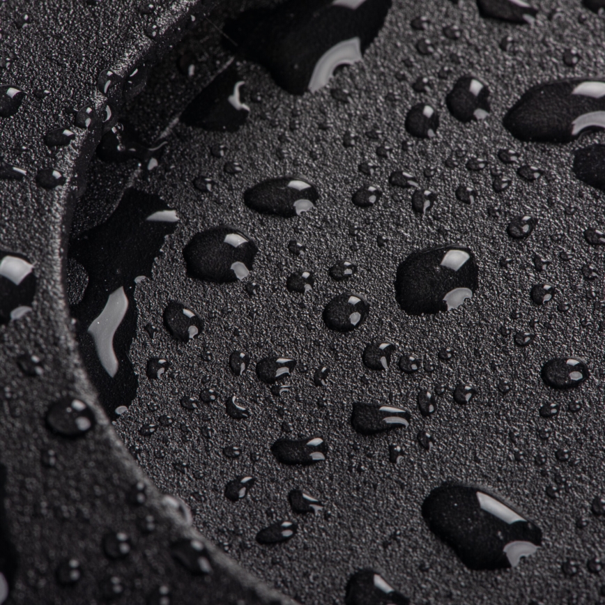 LED-Treppenleuchte mit Bewegungs- und Dämmerungssensor EXIN LED/2,5W/230V 3000K IP65, schwarz, eckig