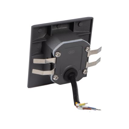 LED-Treppenleuchte EXIN LED/2,5W/230V 4000K IP65 Anthrazit, eckig