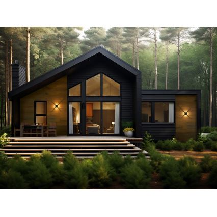 LED-Außenwandleuchte REFAZI LED/6W/230V IP54 Anthrazit