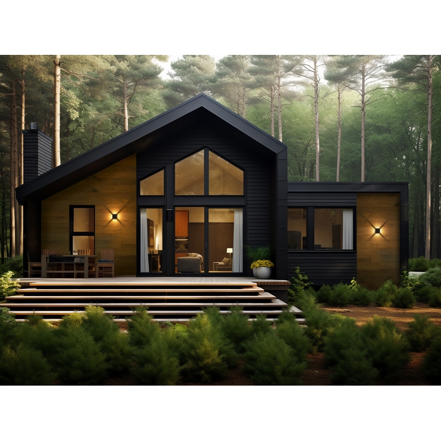 LED-Außenwandleuchte REFAZI LED/6W/230V IP54 Anthrazit