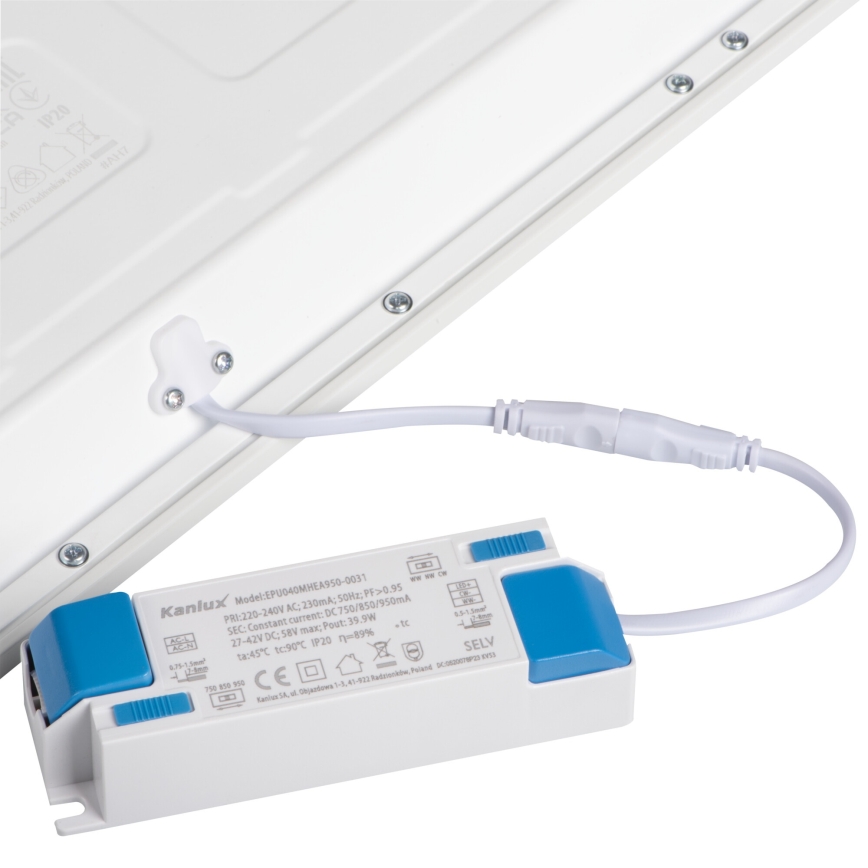 LED-Einbaupanel BLINGO UAIO LED/38W/230V 3000/4000/6500K 120x30 cm CRI 90 UGR19