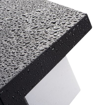 Außenwandleuchte LERTO 1xE27/15W/230V IP54 schwarz