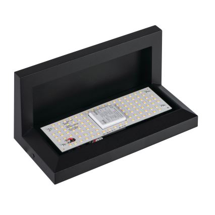 LED Außenwandleuchte LERTO LED/12W/230V IP54 schwarz