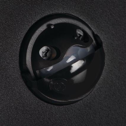 LED-Außenwandleuchte mit Bewegungs- und Dämmerungssensor XERTO LED/20W/230V 3000/4000/6500K IP44 schwarz