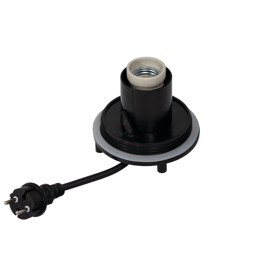 Außenleuchte STONO 1xE27/20W/230V Ø 40 cm IP65 weiß