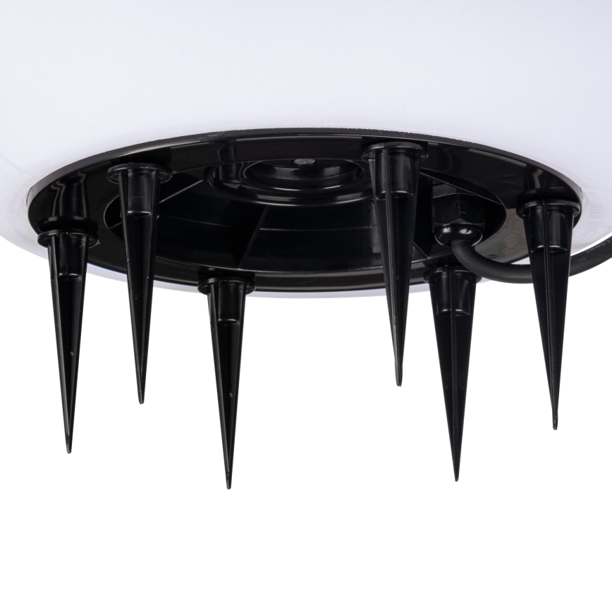 Außenleuchte STONO 1x E27/20 W/230 V Ø 50 cm IP65 weiß