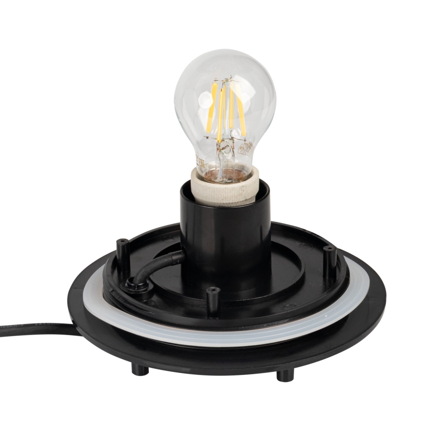 Außenleuchte STONO 1x E27/20 W/230 V Ø 50 cm IP65 weiß