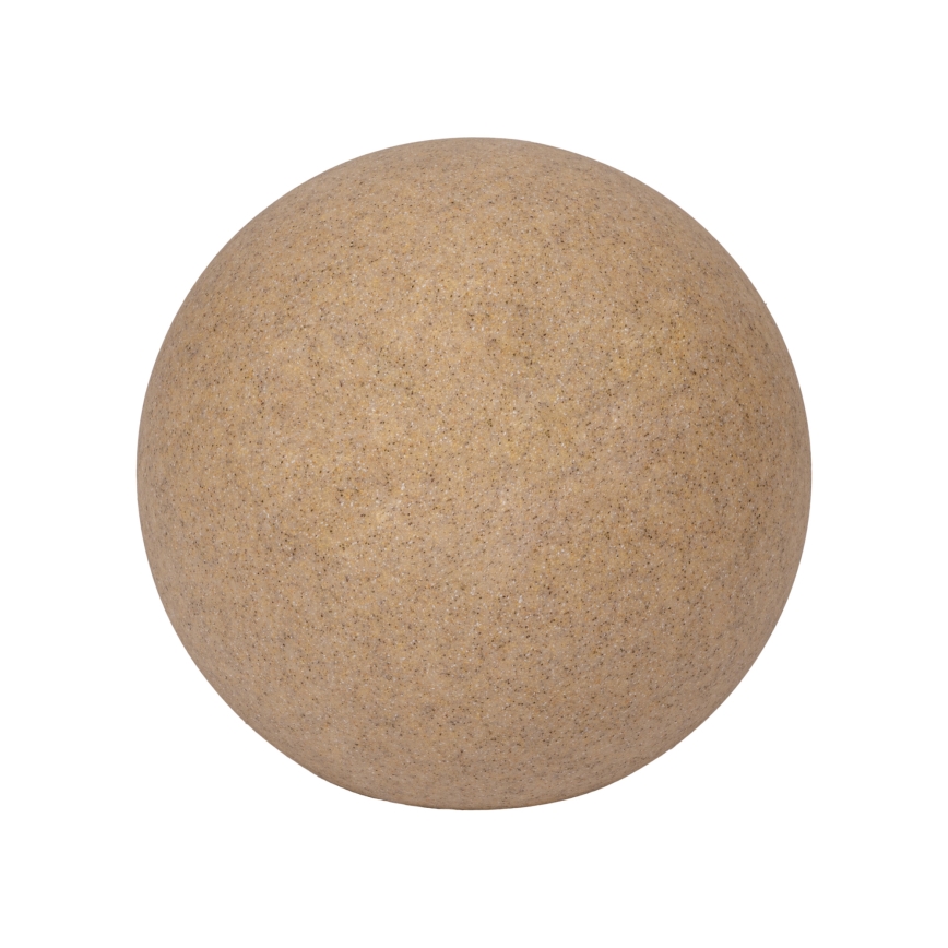 Außenleuchte STONO 1x E27/20W/230V Ø 50 cm IP65 beige