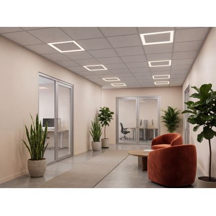 LED-Einbaurahmen für Rasterdecken AVAR LED/32W/230V 3000/4000/6000K 60x60 cm UGR19