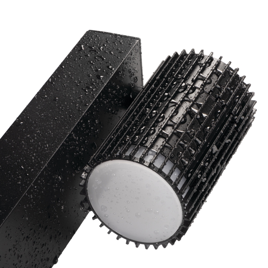 Außenleuchte RADILO 1xGU10/11W/230V 80 cm IP44 schwarz