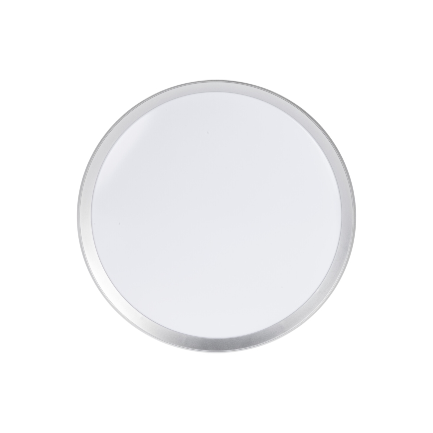 LED-dimmbare Deckenleuchte LIXAN LED/47W/230V 3000-6500K Ø 38,6 cm weiß/silber + Fernbedienung