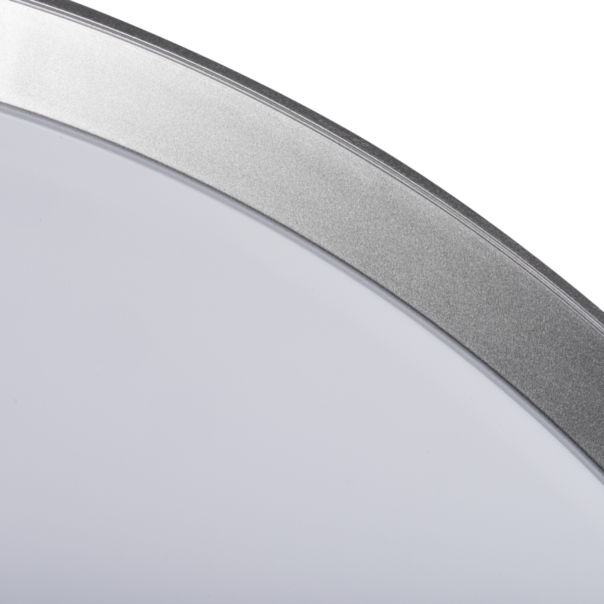 LED-dimmbare Deckenleuchte LIXAN LED/47W/230V 3000-6500K Ø 38,6 cm weiß/silber + Fernbedienung