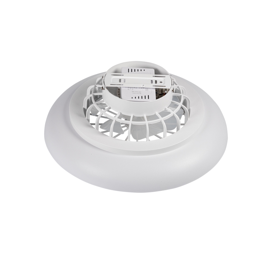 LED RGBW dimmbare Deckenleuchte mit Ventilator PLAVE PAN LED/24W/230V 3000-6500K Ø 48,5 cm weiß + Fernbedienung