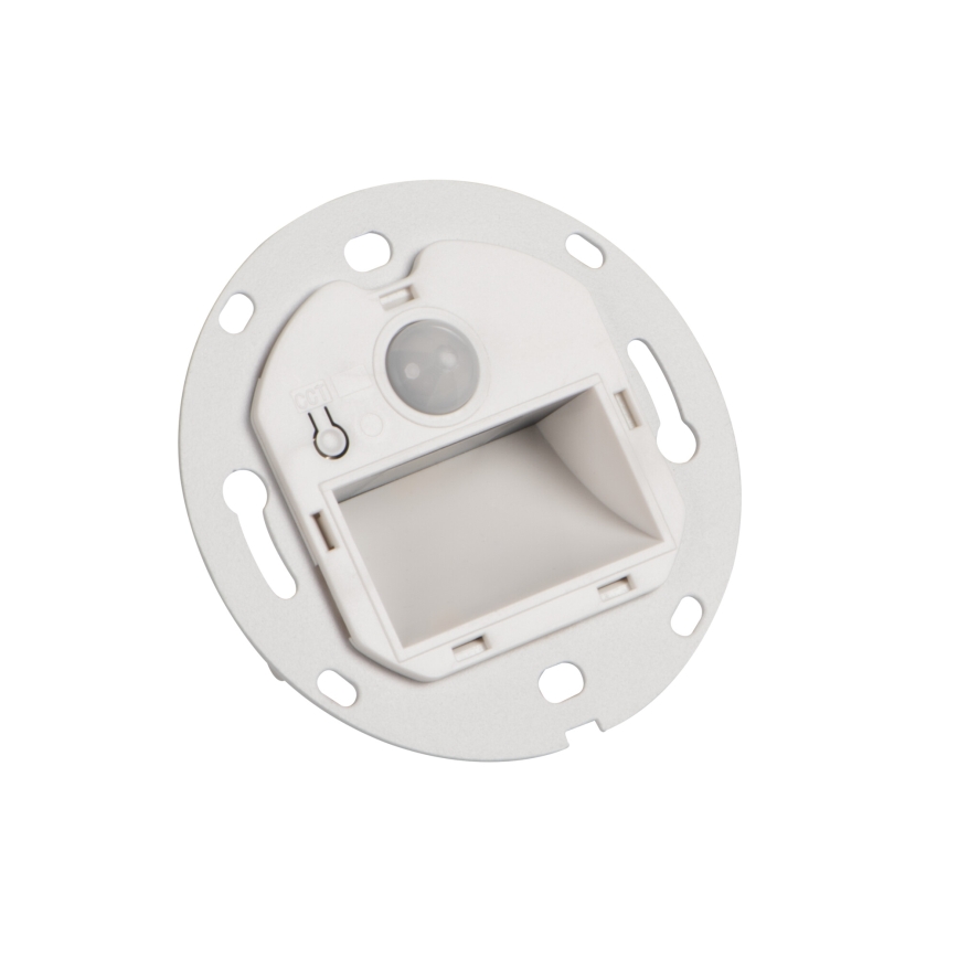 LED-Treppenleuchte mit Bewegungs- und Dämmerungssensor MAGNIK LED/1,7W/230V 2700/3300/3900/4600/5700K schwarz rund